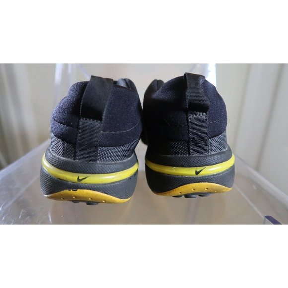 RARE Vintage 2000 Nike Basketball Low Black / Yellow (830156 003 00) Sz 9 - Picture 7 of 11